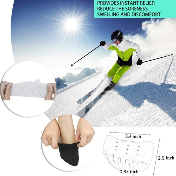 New Material, Forefoot Pads, Toe Spacers, Breathable & Soft Gel - Pnrskter - Picture 3 of 5